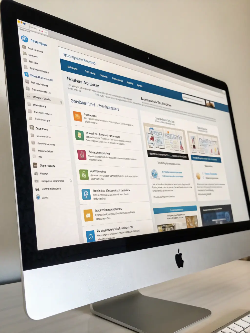 An image illustrating a knowledge database connected to an AI interface generating detailed responses, representing Captivize's RAG Agents.
